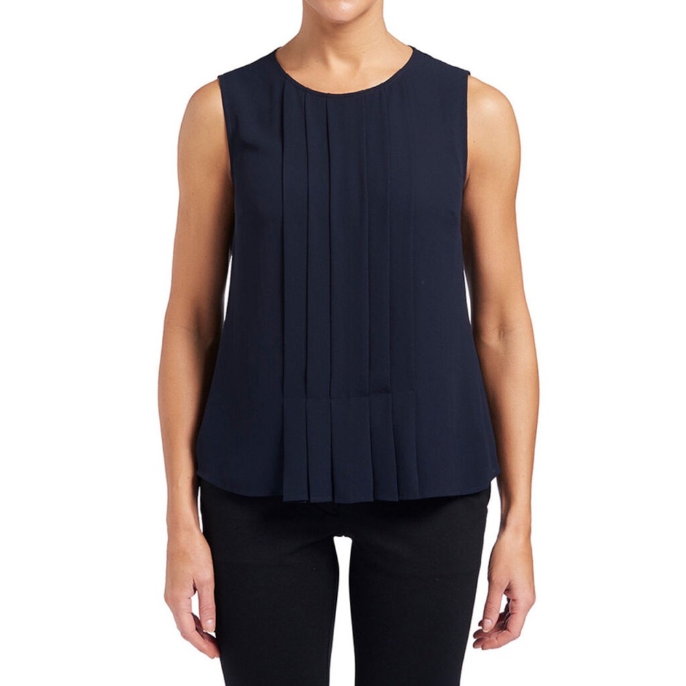 Olive and oak navy tank